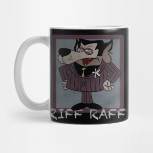 Retro Cartoon Villain Wolf Mug